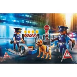 PLAYMOBIL 6878 City Action Polizei-Straßensperre, Konstruktionsspielzeug -Spielwarenladen PLAYMOBIL 6878 City Action Polizei Stra ensperre Konstruktionsspielzeug@@1249188 2