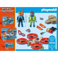 PLAYMOBIL 70143 City Action Seenot: Taucher-Bergung Mit Rettungsdrohne, Konstruktionsspielzeug 9 PLAYMOBIL 70143 City Action Seenot: Taucher-Bergung Mit Rettungsdrohne, Konstruktionsspielzeug -Spielwarenladen PLAYMOBIL 70143 City Action Seenot Taucher Bergung mit Rettungsdrohne Konstruktionsspielzeug@@1685377 3