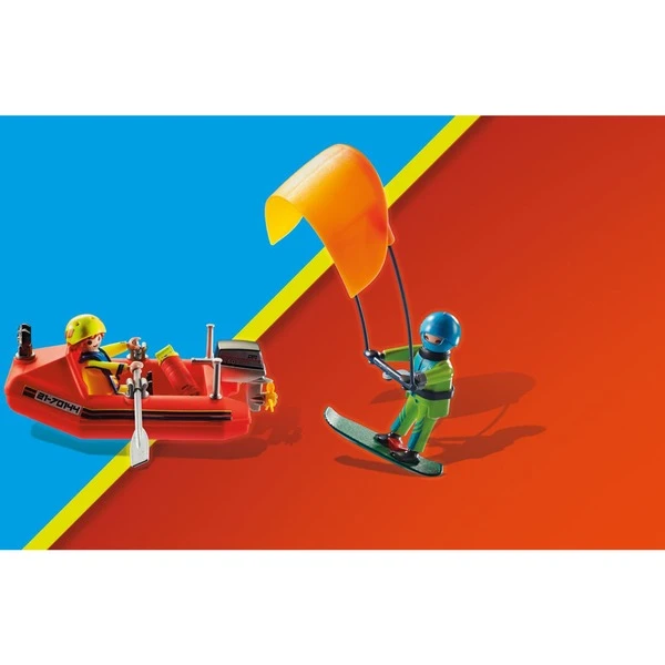 PLAYMOBIL 70144 City Action Seenot: Kitesurfer-Rettung Mit Boot, Konstruktionsspielzeug – Bild 2