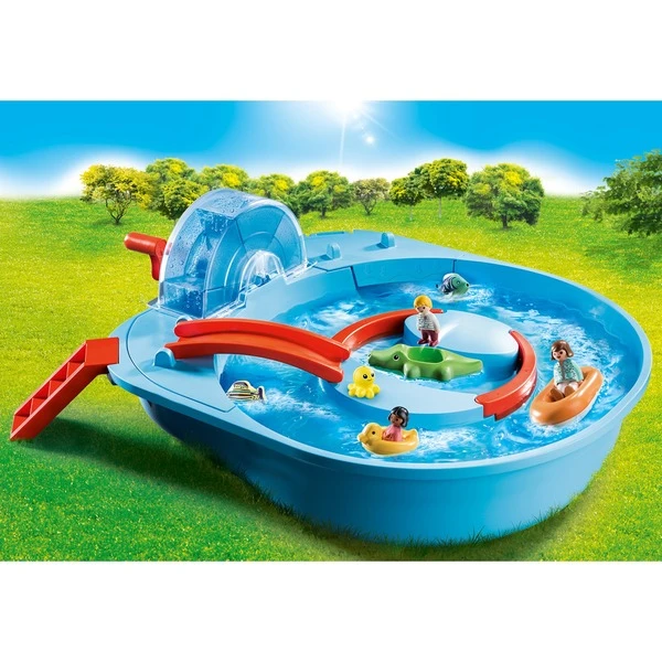 PLAYMOBIL 70267 1.2.3 AQUA Fröhliche Wasserbahn, Konstruktionsspielzeug – Bild 2