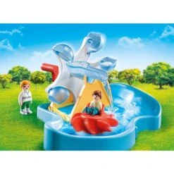 PLAYMOBIL 70268 1.2.3 AQUA Wasserrad Mit Karussell, Konstruktionsspielzeug -Spielwarenladen PLAYMOBIL 70268 1 2 3 AQUA Wasserrad mit Karussell Konstruktionsspielzeug@@1sspke1q 1