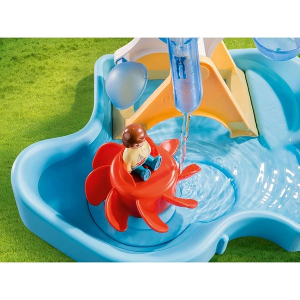 PLAYMOBIL 70268 1.2.3 AQUA Wasserrad Mit Karussell, Konstruktionsspielzeug – Bild 3