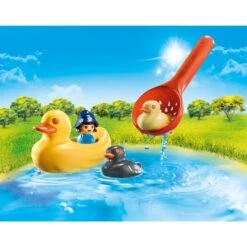 PLAYMOBIL 70271 1.2.3 AQUA Entenfamilie, Konstruktionsspielzeug -Spielwarenladen PLAYMOBIL 70271 1 2 3 AQUA Entenfamilie Konstruktionsspielzeug@@1sspke1t 1