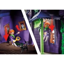 PLAYMOBIL 70361 SCOOBY-DOO! Abenteuer Im Geisterhaus, Konstruktionsspielzeug 23 PLAYMOBIL 70361 SCOOBY-DOO! Abenteuer Im Geisterhaus, Konstruktionsspielzeug -Spielwarenladen PLAYMOBIL 70361 SCOOBY DOO Abenteuer im Geisterhaus Konstruktionsspielzeug@@1sspk160 9