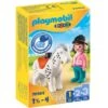 PLAYMOBIL 70404 1.2.3 Reiterin Mit Pferd, Konstruktionsspielzeug -Spielwarenladen PLAYMOBIL 70404 1 2 3 Reiterin mit Pferd Konstruktionsspielzeug@@1sspke21