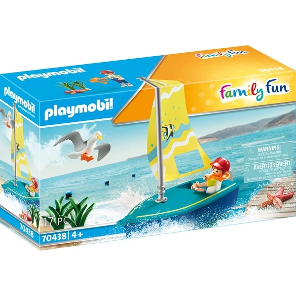 PLAYMOBIL 70438 Family Fun Segeljolle, Konstruktionsspielzeug 3 PLAYMOBIL 70438 Family Fun Segeljolle, Konstruktionsspielzeug