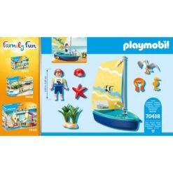 PLAYMOBIL 70438 Family Fun Segeljolle, Konstruktionsspielzeug 9 PLAYMOBIL 70438 Family Fun Segeljolle, Konstruktionsspielzeug -Spielwarenladen PLAYMOBIL 70438 Family Fun Segeljolle Konstruktionsspielzeug@@1sspky1e 3