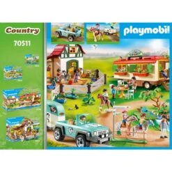 PLAYMOBIL 70511 Country PKW Mit Ponyanhänger, Konstruktionsspielzeug 9 PLAYMOBIL 70511 Country PKW Mit Ponyanhänger, Konstruktionsspielzeug -Spielwarenladen PLAYMOBIL 70511 Country PKW mit Ponyanh nger Konstruktionsspielzeug@@1682673 3