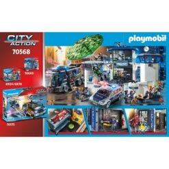 PLAYMOBIL 70568 City Action Polizei: Flucht Aus Dem Gefängnis, Konstruktionsspielzeug -Spielwarenladen PLAYMOBIL 70568 City Action Polizei Flucht aus dem Gef ngnis Konstruktionsspielzeug@@1680421 6