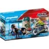 PLAYMOBIL 70572 City Action - Polizei-Motorrad: Verfolgung Des Geldräubers, Konstruktionsspielzeug -Spielwarenladen PLAYMOBIL 70572 City Action Polizei Motorrad Verfolgung des Geldr ubers Konstruktionsspielzeug@@1680444
