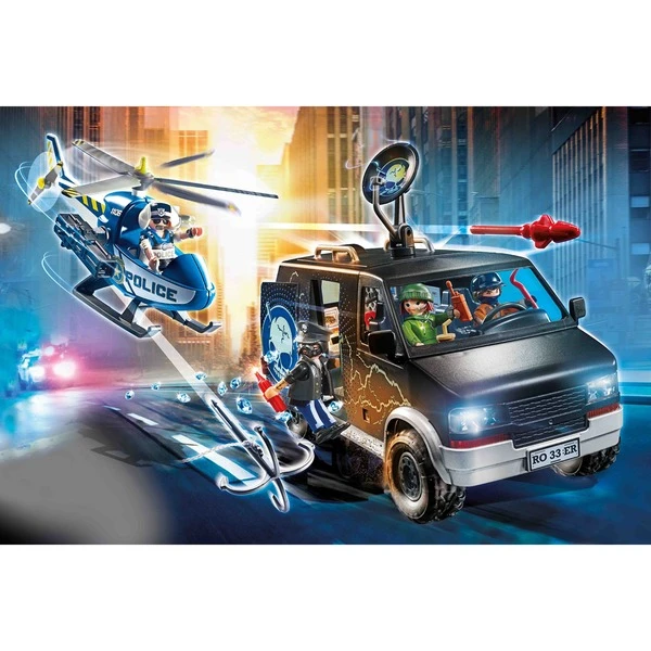 PLAYMOBIL 70575 City Action Polizei-Helikopter: Verfolgung Des Fluchtfahrzeugs, Konstruktionsspielzeug 4 PLAYMOBIL 70575 City Action Polizei-Helikopter: Verfolgung Des Fluchtfahrzeugs, Konstruktionsspielzeug – Bild 2