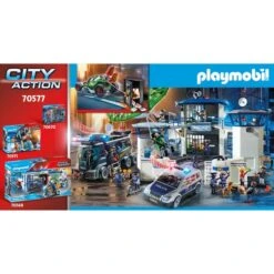 PLAYMOBIL 70577 City Action Polizei-Kart: Verfolgung Des Tresorräubers, Konstruktionsspielzeug -Spielwarenladen PLAYMOBIL 70577 City Action Polizei Kart Verfolgung des Tresorr ubers Konstruktionsspielzeug@@1680459 4