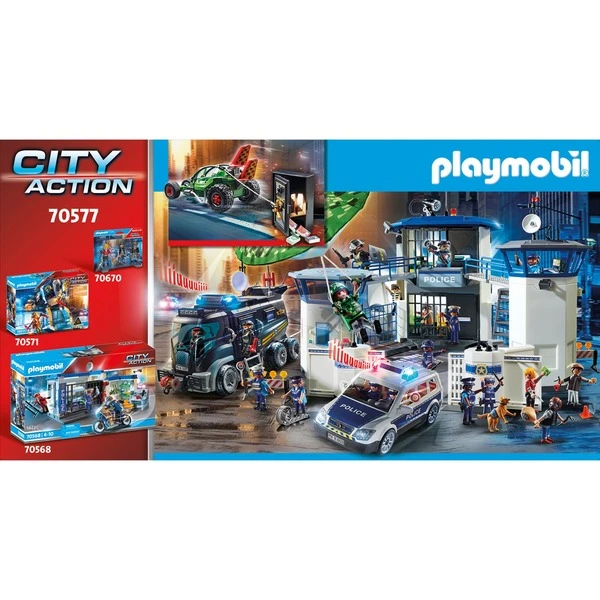 PLAYMOBIL 70577 City Action Polizei-Kart: Verfolgung Des Tresorräubers, Konstruktionsspielzeug – Bild 5