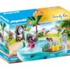 PLAYMOBIL 70610 Family Fun Spaßbecken Mit Wasserspritze, Konstruktionsspielzeug -Spielwarenladen PLAYMOBIL 70610 Family Fun Spa becken mit Wasserspritze Konstruktionsspielzeug@@1685426