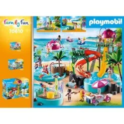 PLAYMOBIL 70610 Family Fun Spaßbecken Mit Wasserspritze, Konstruktionsspielzeug -Spielwarenladen PLAYMOBIL 70610 Family Fun Spa becken mit Wasserspritze Konstruktionsspielzeug@@1685426 1