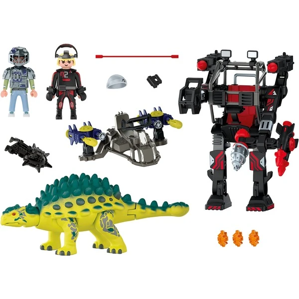 PLAYMOBIL 70626 Dino Rise Saichania: Abwehr Des Kampfläufers, Konstruktionsspielzeug 13 PLAYMOBIL 70626 Dino Rise Saichania: Abwehr Des Kampfläufers, Konstruktionsspielzeug – Bild 11