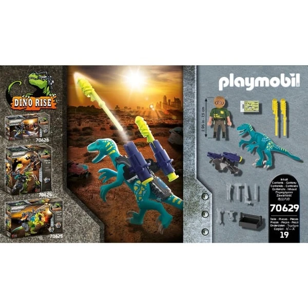 PLAYMOBIL 70629 Dino Rise Uncle Rob: Aufrüstung Zum Kampf, Konstruktionsspielzeug – Bild 5