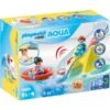 PLAYMOBIL 70635 1.2.3 AQUA Badeinsel Mit Wasserrutsche, Konstruktionsspielzeug -Spielwarenladen PLAYMOBIL 70635 1 2 3 AQUA Badeinsel mit Wasserrutsche Konstruktionsspielzeug@@1848023