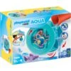 PLAYMOBIL 70636 1.2.3 AQUA Wasserwirbelrad Mit Babyhai, Konstruktionsspielzeug -Spielwarenladen PLAYMOBIL 70636 1 2 3 AQUA Wasserwirbelrad mit Babyhai Konstruktionsspielzeug@@1848025
