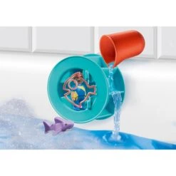 PLAYMOBIL 70636 1.2.3 AQUA Wasserwirbelrad Mit Babyhai, Konstruktionsspielzeug -Spielwarenladen PLAYMOBIL 70636 1 2 3 AQUA Wasserwirbelrad mit Babyhai Konstruktionsspielzeug@@1848025 2