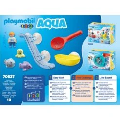 PLAYMOBIL 70637 1.2.3 AQUA Fangspaß Mit Meerestierchen, Konstruktionsspielzeug -Spielwarenladen PLAYMOBIL 70637 1 2 3 AQUA Fangspa mit Meerestierchen Konstruktionsspielzeug@@1848026 3