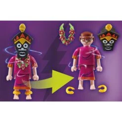 PLAYMOBIL 70707 SCOOBY-DOO! Abenteuer Mit Witch Doctor, Konstruktionsspielzeug -Spielwarenladen PLAYMOBIL 70707 SCOOBY DOO Abenteuer mit Witch Doctor Konstruktionsspielzeug@@1686260 2