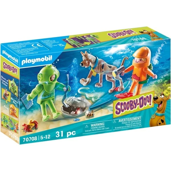 PLAYMOBIL 70708 SCOOBY-DOO! Abenteuer Mit Ghost Of Captain Cutler, Konstruktionsspielzeug
