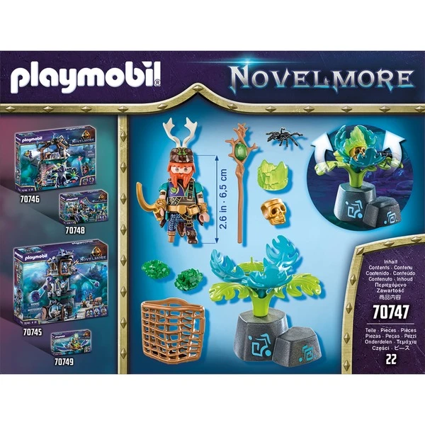 PLAYMOBIL 70747 Novelmore Violet Vale - Magier Der Pflanzen, Konstruktionsspielzeug – Bild 2