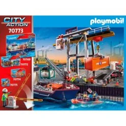 PLAYMOBIL 70773 City Action Frachtlager, Konstruktionsspielzeug -Spielwarenladen PLAYMOBIL 70773 City Action Frachtlager Konstruktionsspielzeug@@1762730 2