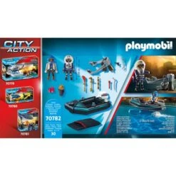 PLAYMOBIL 70782 City Action Polizei-Jetpack: Festnahme Des Kunsträubers, Konstruktionsspielzeug -Spielwarenladen PLAYMOBIL 70782 City Action Polizei Jetpack Festnahme des Kunstr ubers Konstruktionsspielzeug@@1802195 4