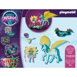 PLAYMOBIL 70809 Ayuma Crystal Fairy Mit Einhorn, Konstruktionsspielzeug -Spielwarenladen PLAYMOBIL 70809 Ayuma Crystal Fairy mit Einhorn Konstruktionsspielzeug@@1802200 3