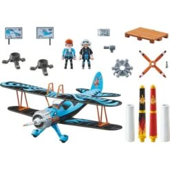 PLAYMOBIL 70831 Air Stuntshow Doppeldecker "Phönix", Konstruktionsspielzeug -Spielwarenladen PLAYMOBIL 70831 Air Stuntshow Doppeldecker Ph nix Konstruktionsspielzeug@@1840589 1