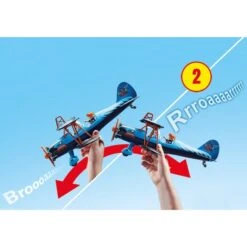 PLAYMOBIL 70831 Air Stuntshow Doppeldecker "Phönix", Konstruktionsspielzeug -Spielwarenladen PLAYMOBIL 70831 Air Stuntshow Doppeldecker Ph nix Konstruktionsspielzeug@@1840589 6