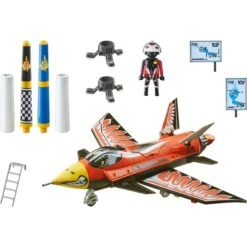 PLAYMOBIL 70832 Air Stuntshow Düsenjet "Eagle", Konstruktionsspielzeug -Spielwarenladen PLAYMOBIL 70832 Air Stuntshow D senjet Eagle Konstruktionsspielzeug@@1840590 1