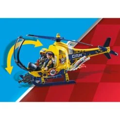 PLAYMOBIL 70833 Air Stuntshow Filmcrew-Helikopter, Konstruktionsspielzeug -Spielwarenladen PLAYMOBIL 70833 Air Stuntshow Filmcrew Helikopter Konstruktionsspielzeug@@1840591 4