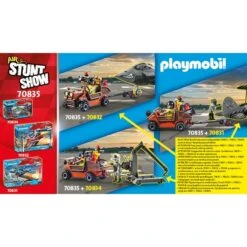 PLAYMOBIL 70835 Air Stuntshow Mobiler Reparaturservice, Konstruktionsspielzeug -Spielwarenladen PLAYMOBIL 70835 Air Stuntshow mobiler Reparaturservice Konstruktionsspielzeug@@1840596 6