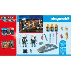 PLAYMOBIL 70907 City Action Starter Pack Feuerwehrübung, Konstruktionsspielzeug -Spielwarenladen PLAYMOBIL 70907 City Action Starter Pack Feuerwehr bung Konstruktionsspielzeug@@1802525 4