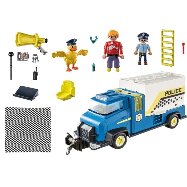 PLAYMOBIL 70912 DUCK ON CALL Polizei Truck, Konstruktionsspielzeug 4 PLAYMOBIL 70912 DUCK ON CALL Polizei Truck, Konstruktionsspielzeug – Bild 2
