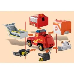 PLAYMOBIL 70914 DUCK ON CALL Feuerwehr Einsatzfahrzeug, Konstruktionsspielzeug -Spielwarenladen PLAYMOBIL 70914 DUCK ON CALL Feuerwehr Einsatzfahrzeug Konstruktionsspielzeug@@1802554 4