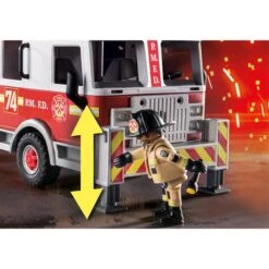 PLAYMOBIL 70935 City Action Feuerwehr-Fahrzeug: US Tower Ladder, Konstruktionsspielzeug 17 PLAYMOBIL 70935 City Action Feuerwehr-Fahrzeug: US Tower Ladder, Konstruktionsspielzeug -Spielwarenladen PLAYMOBIL 70935 City Action Feuerwehr Fahrzeug US Tower Ladder Konstruktionsspielzeug@@1802768 4