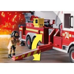 PLAYMOBIL 70935 City Action Feuerwehr-Fahrzeug: US Tower Ladder, Konstruktionsspielzeug 18 PLAYMOBIL 70935 City Action Feuerwehr-Fahrzeug: US Tower Ladder, Konstruktionsspielzeug -Spielwarenladen PLAYMOBIL 70935 City Action Feuerwehr Fahrzeug US Tower Ladder Konstruktionsspielzeug@@1802768 5