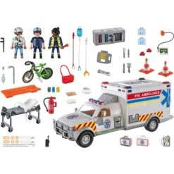 PLAYMOBIL 70936 City Action Rettungs-Fahrzeug: US Ambulance, Konstruktionsspielzeug -Spielwarenladen PLAYMOBIL 70936 City Action Rettungs Fahrzeug US Ambulance Konstruktionsspielzeug@@1802775 1