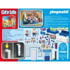 PLAYMOBIL 70989 City Life Wohnzimmer, Konstruktionsspielzeug -Spielwarenladen PLAYMOBIL 70989 City Life Wohnzimmer Konstruktionsspielzeug@@1802780 4
