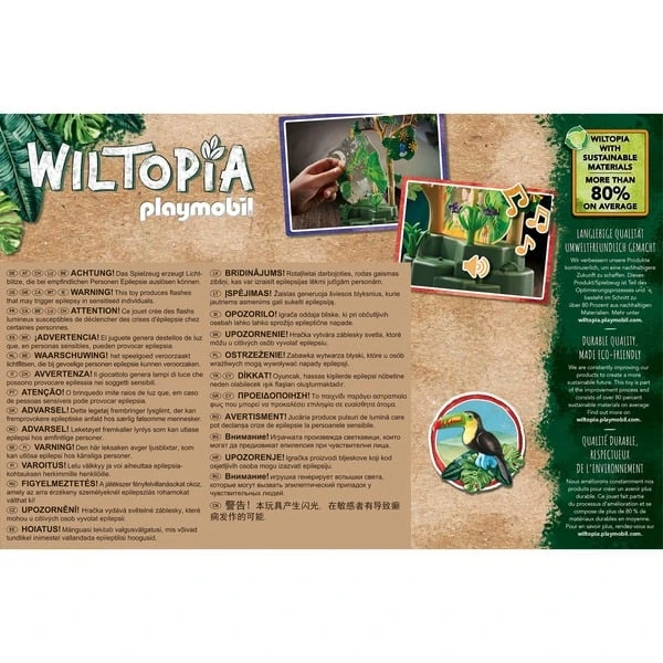 PLAYMOBIL 71009 Wiltopia Nachtlicht Regenwald, Konstruktionsspielzeug 10 PLAYMOBIL 71009 Wiltopia Nachtlicht Regenwald, Konstruktionsspielzeug – Bild 8