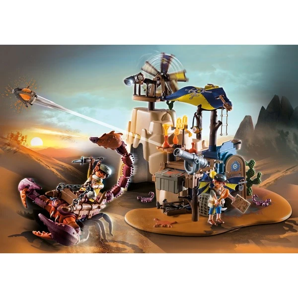 PLAYMOBIL 71024 Novelmore Sal'ahari Sands - Skorpionjagd Am Wrack, Konstruktionsspielzeug – Bild 3