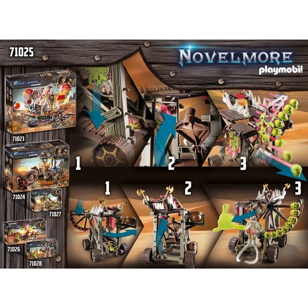PLAYMOBIL 71025 Novelmore Sal'ahari Sands - Donnerthron, Konstruktionsspielzeug 14 PLAYMOBIL 71025 Novelmore Sal'ahari Sands - Donnerthron, Konstruktionsspielzeug – Bild 12