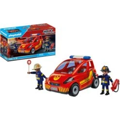 PLAYMOBIL 71035 City Action Feuerwehr Kleinwagen, Konstruktionsspielzeug -Spielwarenladen PLAYMOBIL 71035 City Action Feuerwehr Kleinwagen Konstruktionsspielzeug@@1858233 2