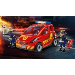 PLAYMOBIL 71035 City Action Feuerwehr Kleinwagen, Konstruktionsspielzeug -Spielwarenladen PLAYMOBIL 71035 City Action Feuerwehr Kleinwagen Konstruktionsspielzeug@@1858233 3