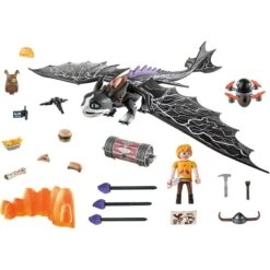 PLAYMOBIL 71081 Dragons: The Nine Realms - Thunder & Tom, Konstruktionsspielzeug -Spielwarenladen PLAYMOBIL 71081 Dragons The Nine Realms Thunder Tom Konstruktionsspielzeug@@1840782 36