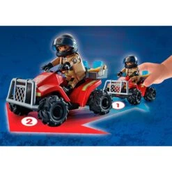 PLAYMOBIL 71090 City Action - Feuerwehr-Speed Quad, Konstruktionsspielzeug -Spielwarenladen PLAYMOBIL 71090 City Action Feuerwehr Speed Quad Konstruktionsspielzeug@@1888893 2